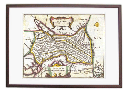 Heerhugowaard - Oude kaart van Colom