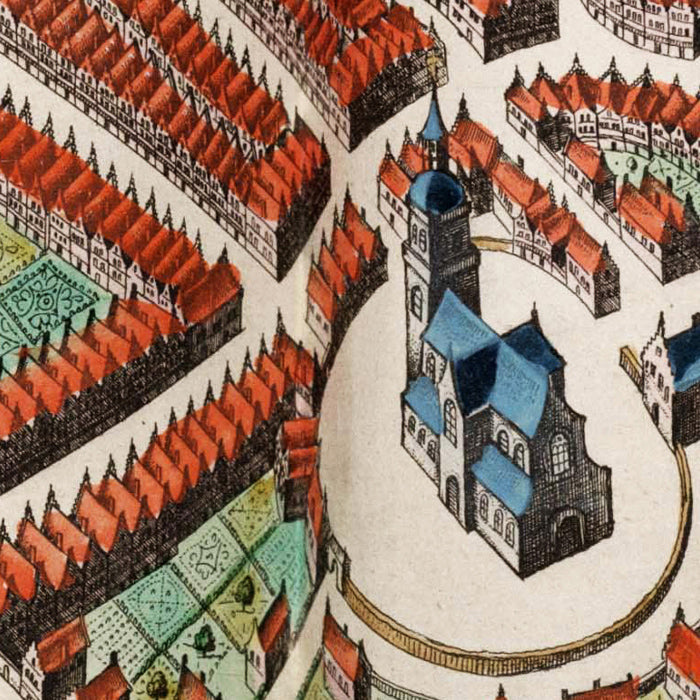 Oude kaart Oldenzaal - Uit de Atlas van Loon