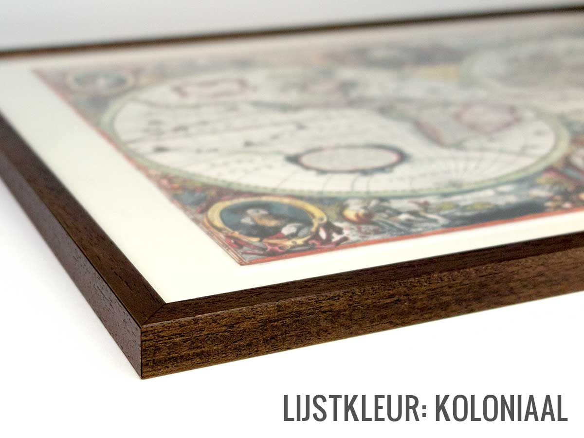 Lijst in de stijl koloniaal